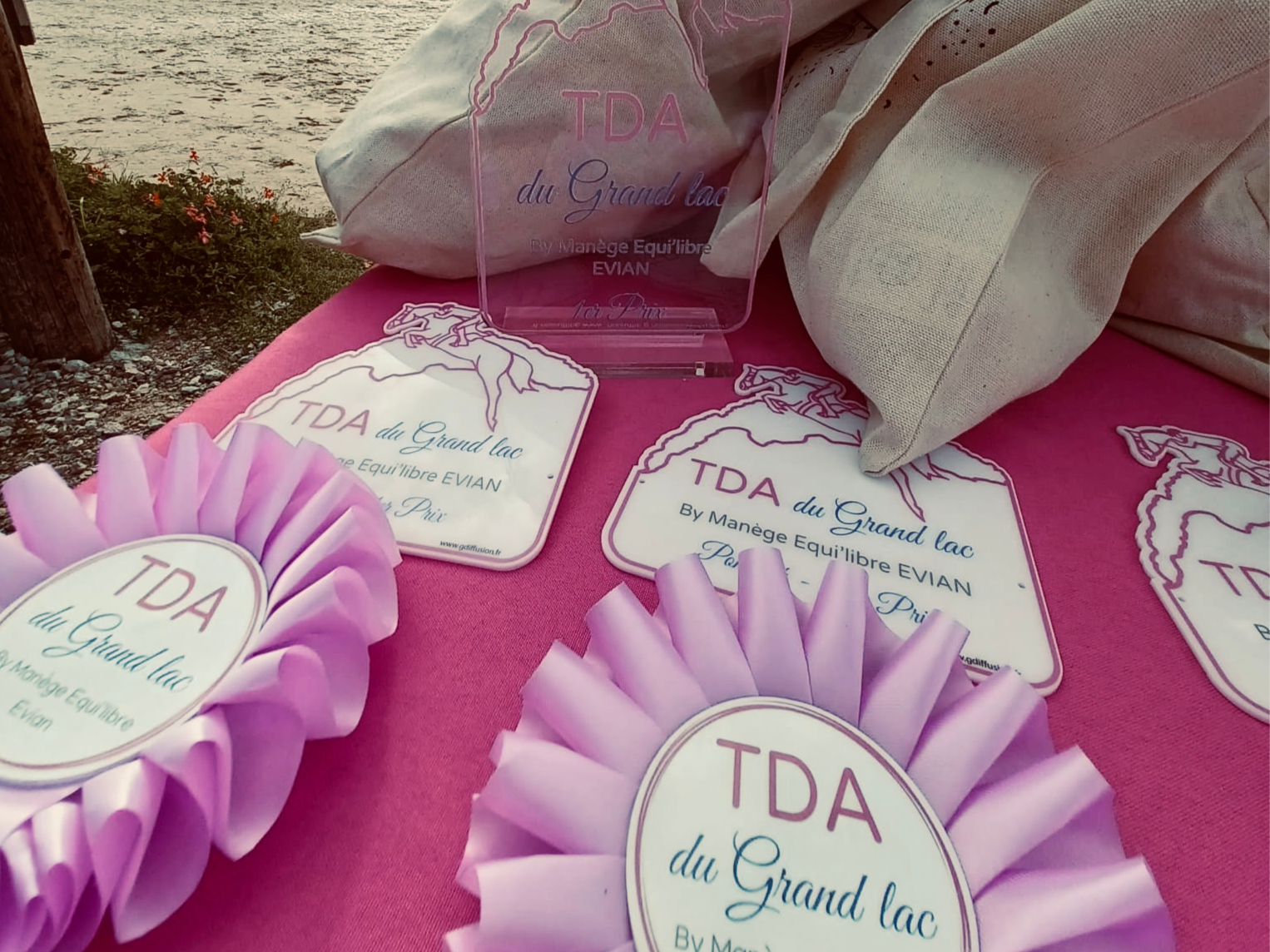 Trophées et flots de la TDA du Grand Lac